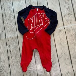 Nike 3mo Red and Navy One Piece